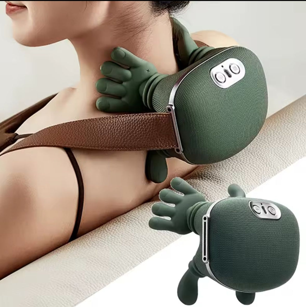 TortuRelax™ | Masajeador para Cuello y Hombros